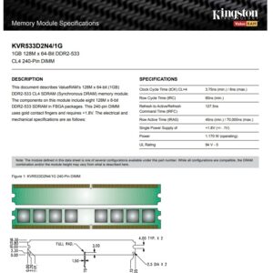 Memory DDR2 SDRAM
